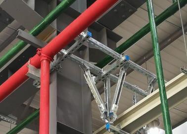 滨州市该抗震支架的整体式支吊架结构协调性好